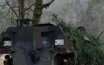 German Army prepares for Dynamic Front 25 live fire