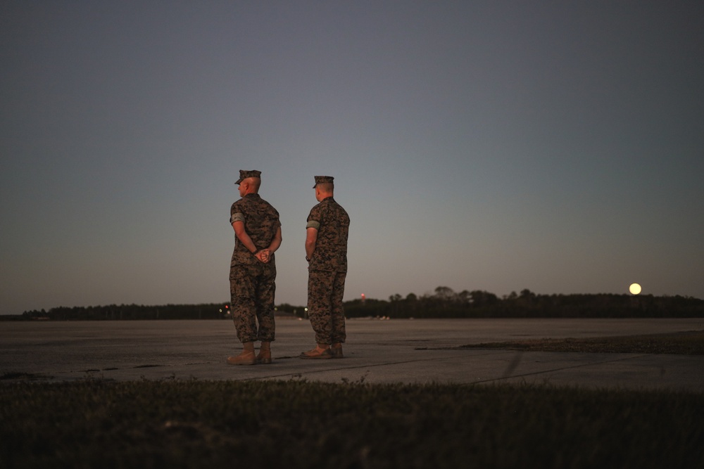 37th Assistant Commadant of the Marine Corps lands at MCAS Beaufort