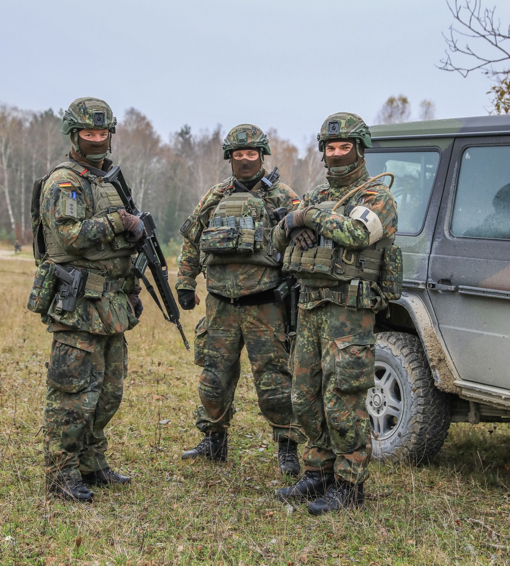 Germans Army prepares for Dynamic Front 25 live fire