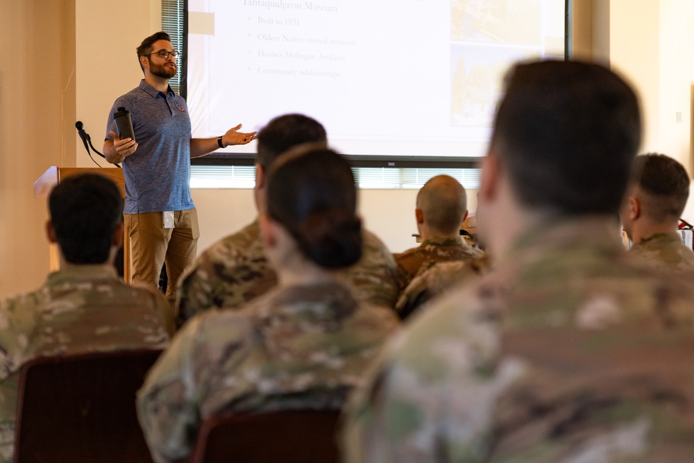 Connecticut Guard embraces Mohegan culture for National Native American Heritage Month