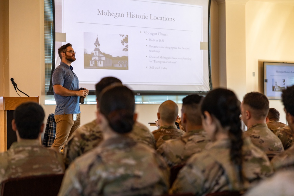 Connecticut Guard embraces Mohegan culture for National Native American Heritage Month