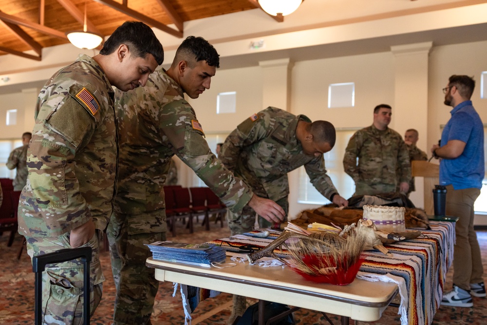 Connecticut Guard embraces Mohegan culture for National Native American Heritage Month