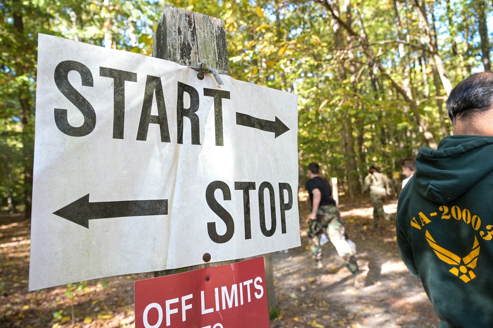 JROTC Cadets Participate in Obstacle Course Competition