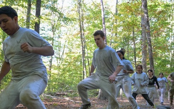 JROTC Cadets Participate in Obstacle Course Competition