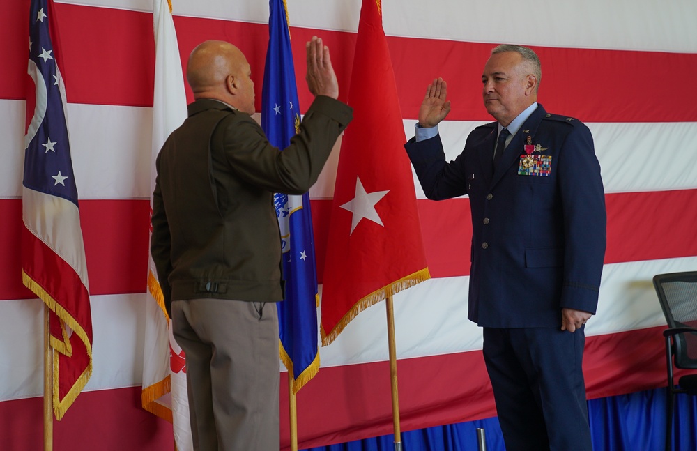 Ohio ANG conducts promotion ceremony for Brig. Gen. Francisco J. Dominguez