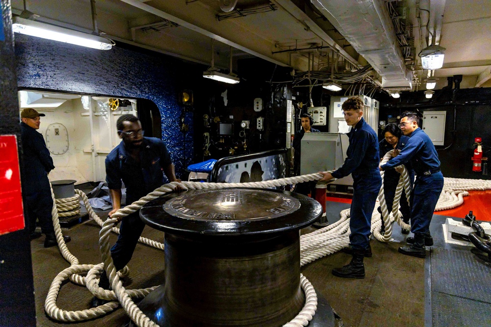 Daily Operations Aboard USS George H.W. Bush (CVN 77)