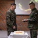 Marine Corps Cake Cutting Ceremony for the Marine Corps 249th Birthday in Finland