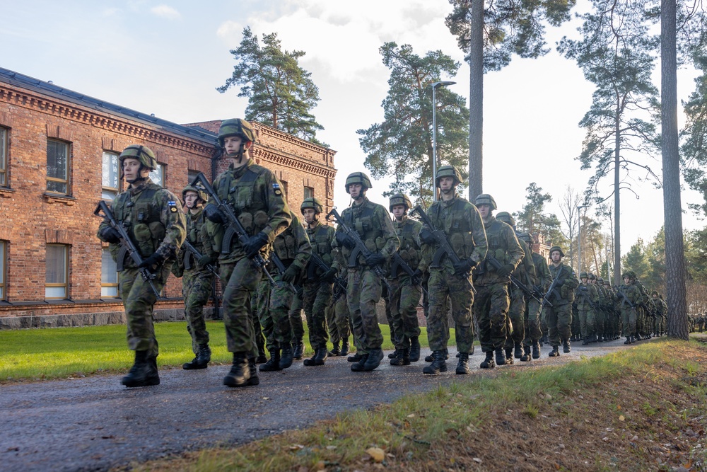 Freezing Winds 24: Swedish Heritage Parade on Nylands Brigade