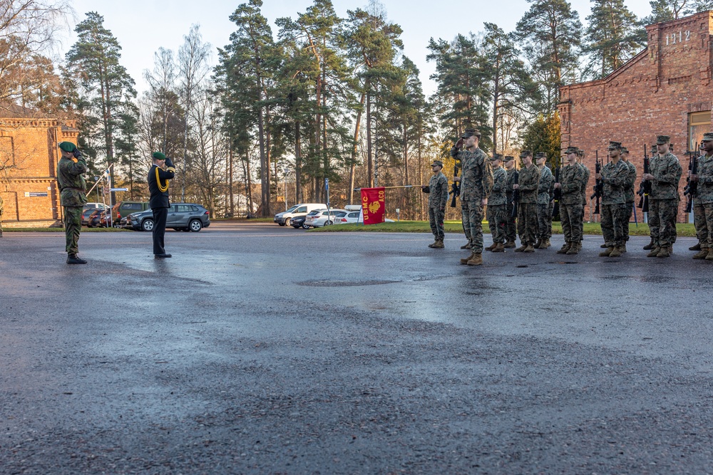 Freezing Winds 24: Swedish Heritage Parade on Nylands Brigade