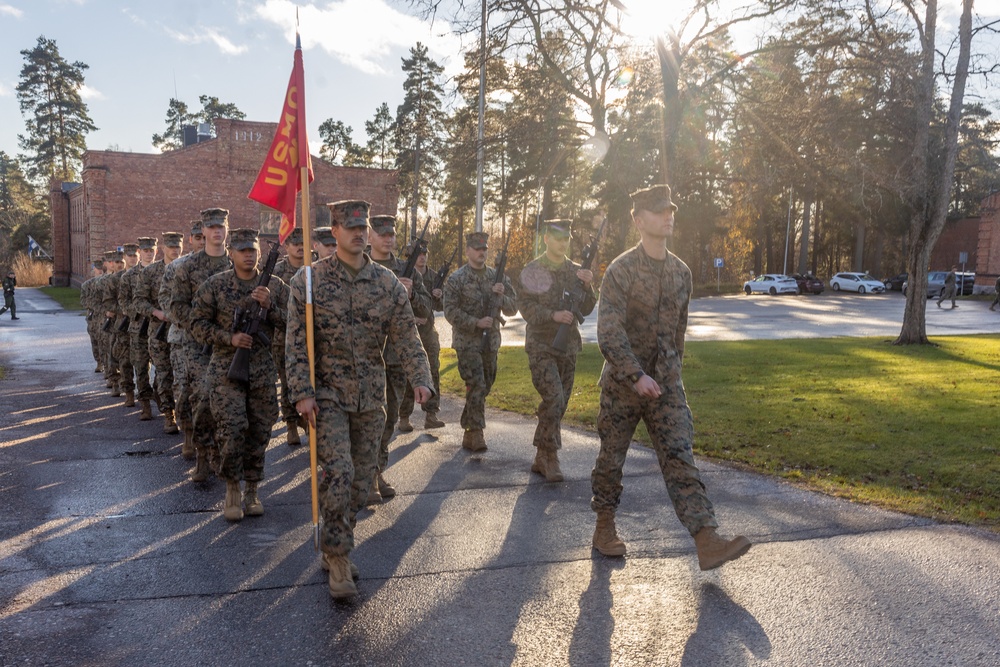 Freezing Winds 24: Swedish Heritage Parade on Nylands Brigade