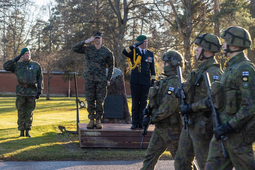 Freezing Winds 24: Swedish Heritage Parade on Nylands Brigade