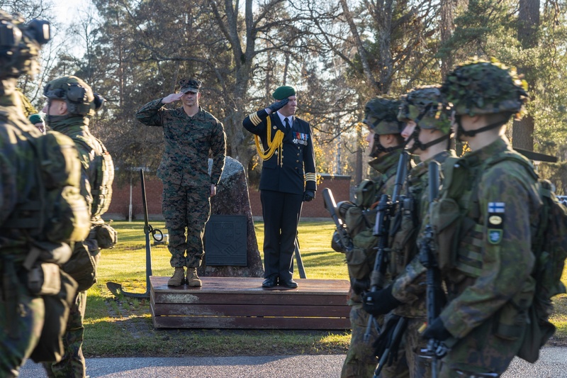 Freezing Winds 24: Swedish Heritage Parade on Nylands Brigade