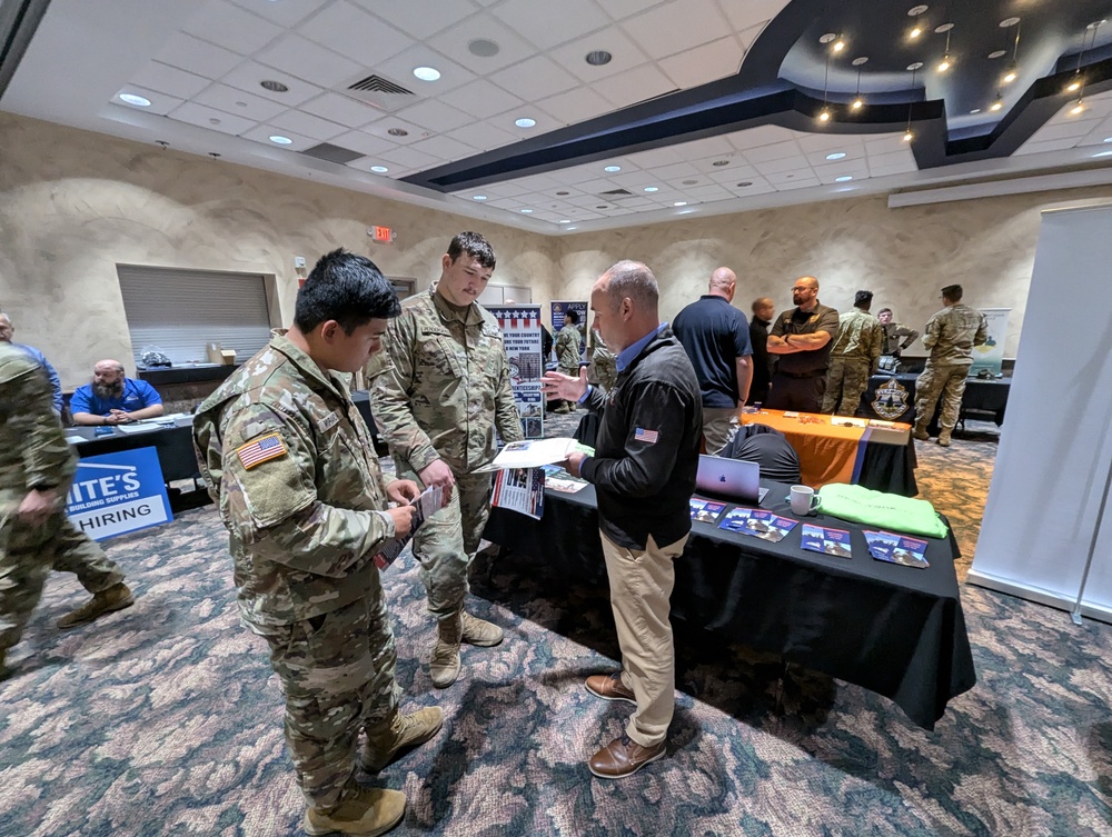 Fort Drum Soldiers, family members planning for the future at Career and Education Fair