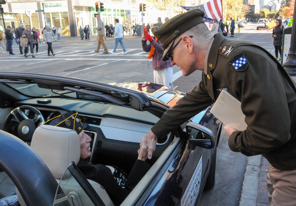 Army Reserve highlights Soldiers’ service during Boston Veterans Day Parade