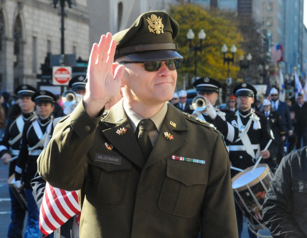 Army Reserve highlights Soldiers’ service during Boston Veterans Day Parade