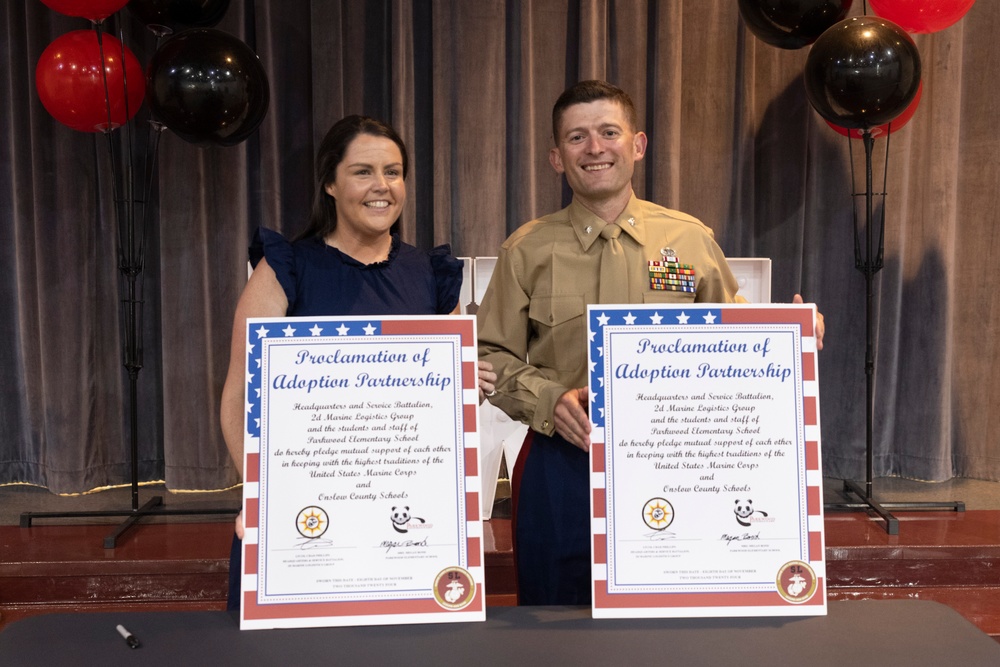 Parkwood Elementary School Celebrates Veterans Day