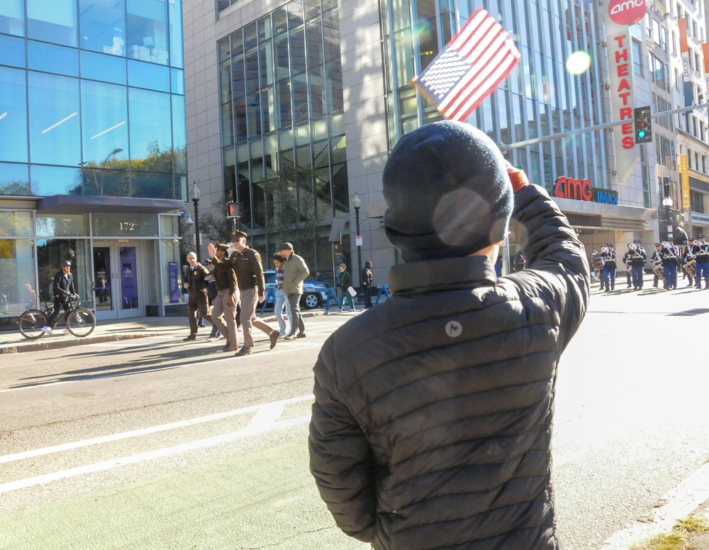 Army Reserve highlights Soldiers’ service during Boston Veterans Day Parade