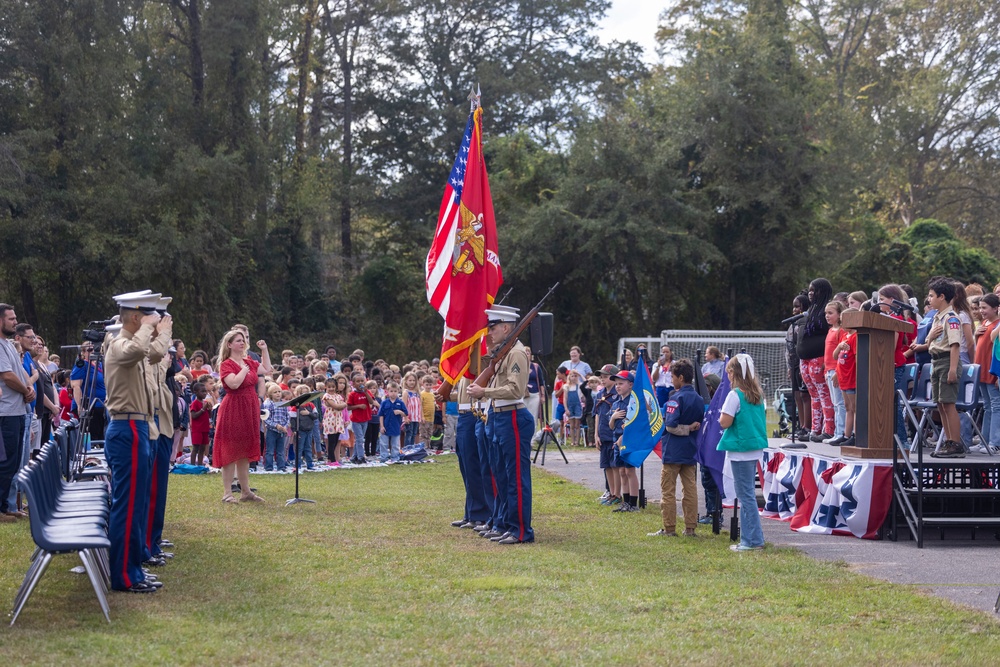 Parkwood Elementary School Celebrates Veterans Day