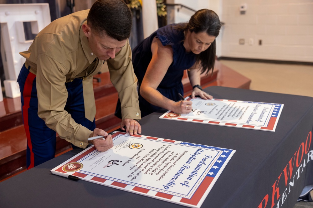 Parkwood Elementary School Celebrates Veterans Day