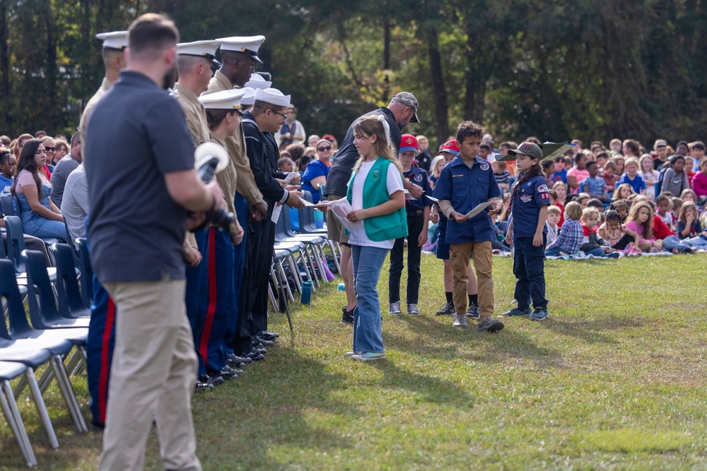 Parkwood Elementary School Celebrates Veterans Day