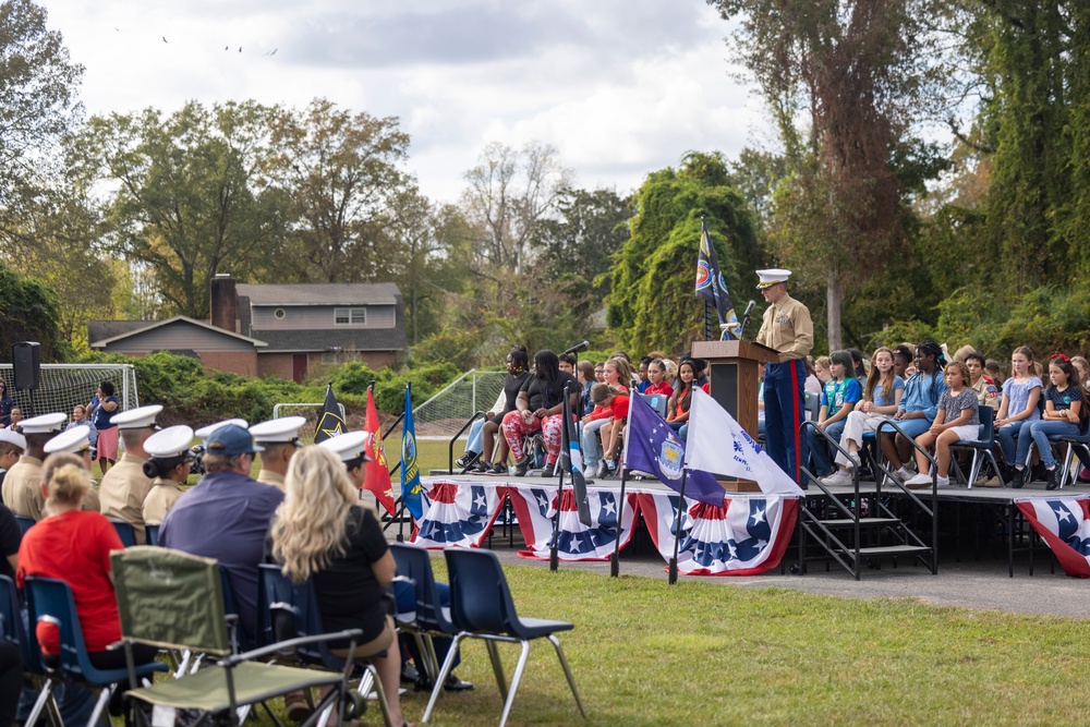 Parkwood Elementary School Celebrates Veterans Day