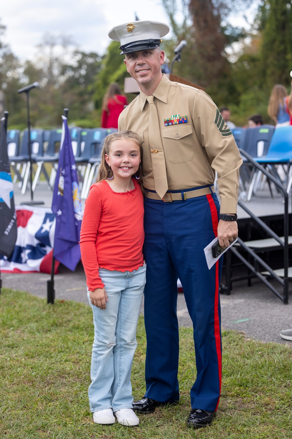 Parkwood Elementary School Celebrates Veterans Day