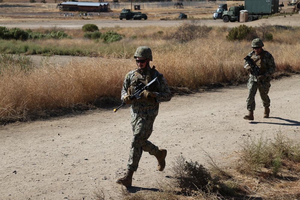 NMCB 4 Seabees REACT to Simulated Indirect Fire