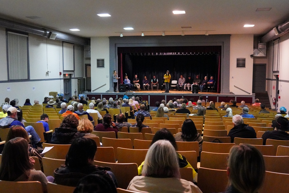 Mitchell County Holds Town Hall to Discuss Recovery Efforts