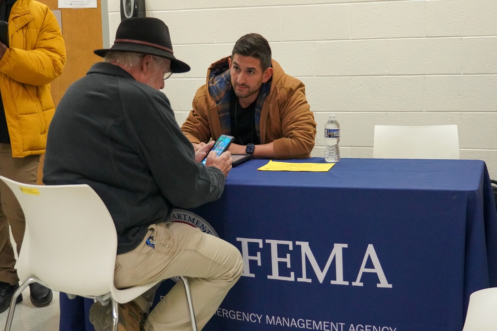 Mitchell County Holds Town Hall to Discuss Recovery Efforts