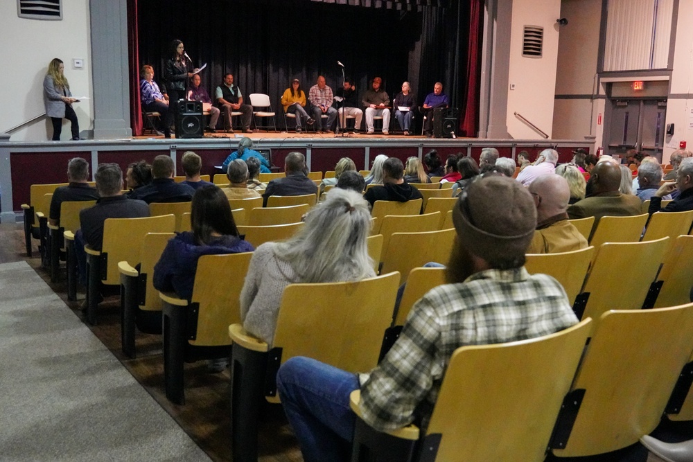 Mitchell County Holds Town Hall to Discuss Recovery Efforts