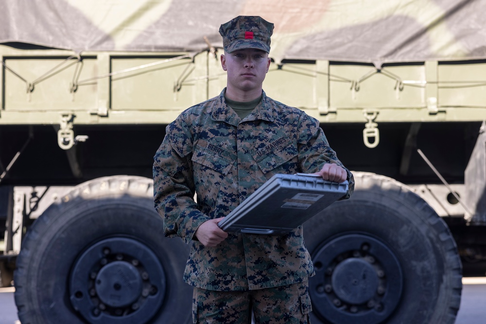 Lance Cpl. Berry; 2nd MLG Warrior of the Week