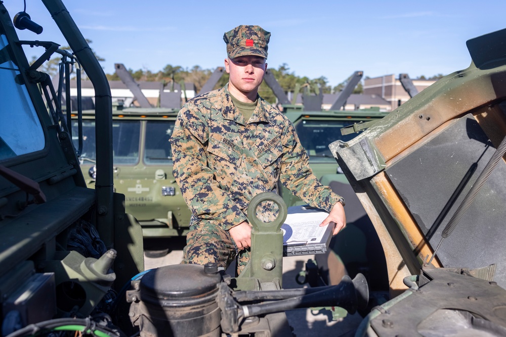 Lance Cpl. Berry; 2nd MLG Warrior of the Week