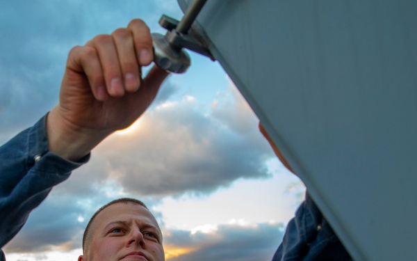RAM Upload onboard USS Iwo Jima