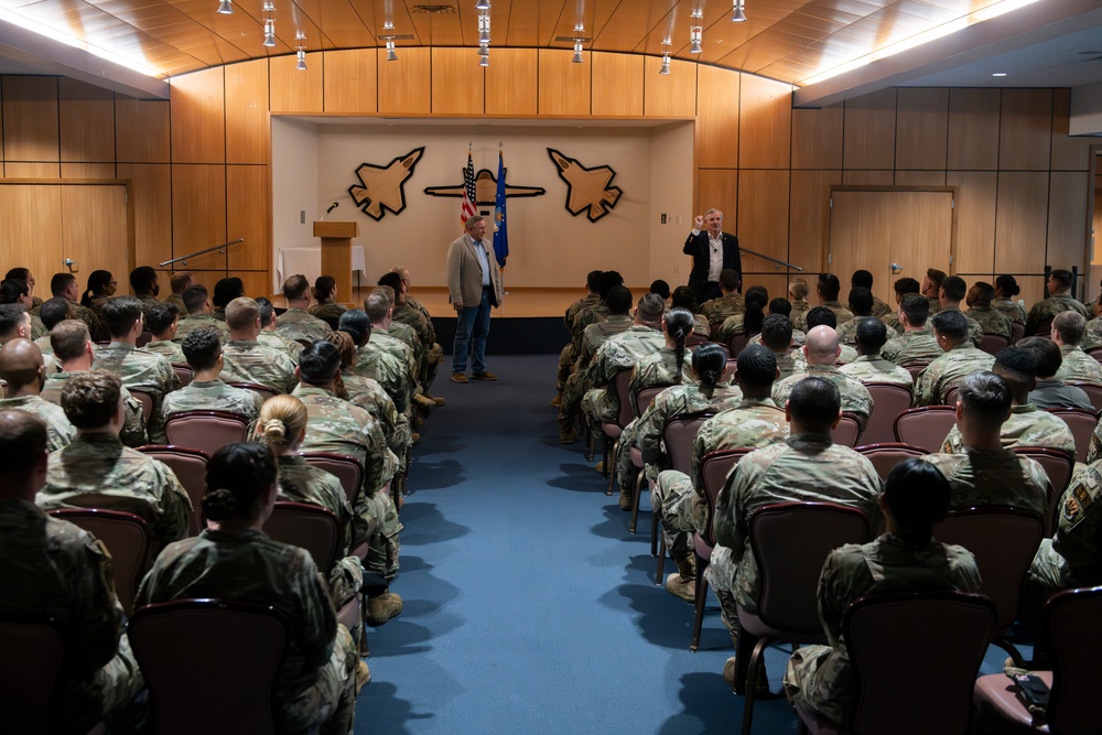 Chief Master Sergeants of the Air Force 12 and 13 visit Tyndall