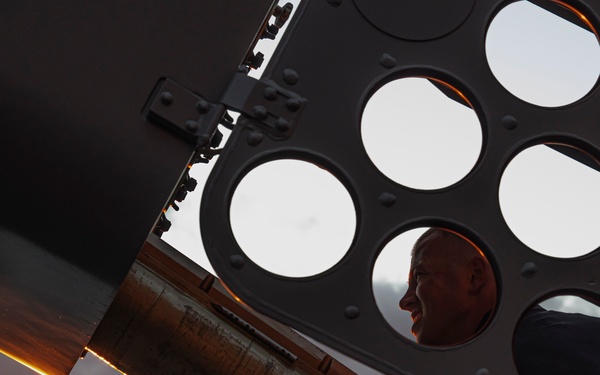 RAM Upload onboard USS Iwo Jima