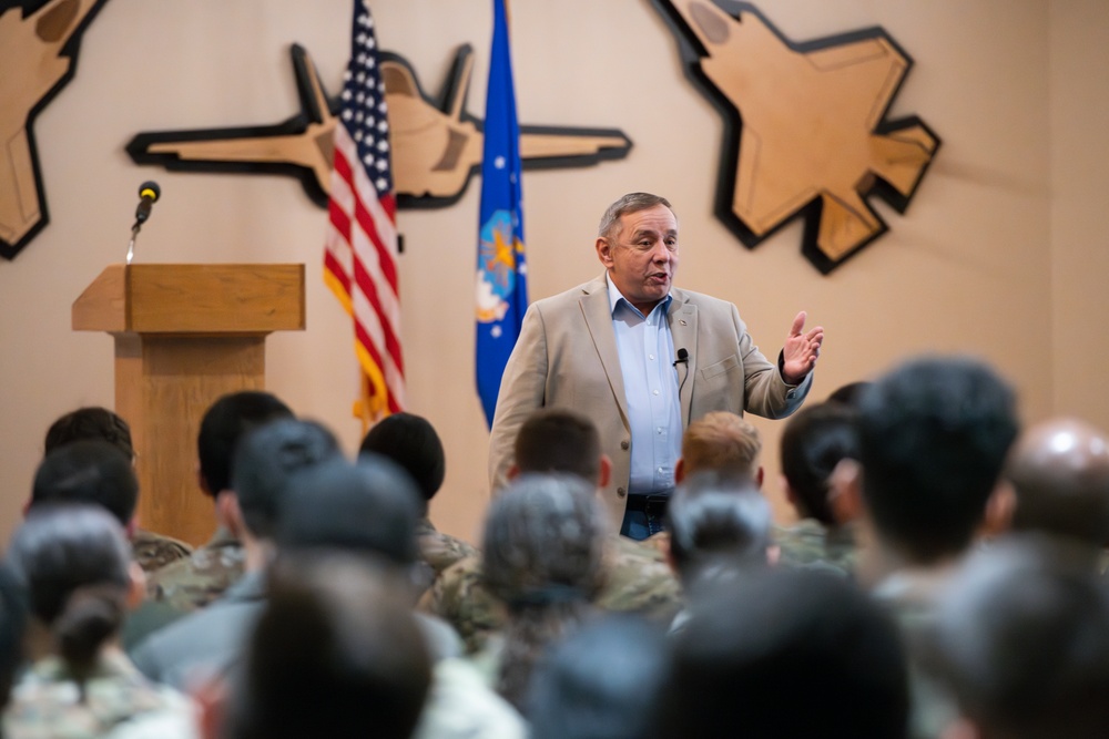 Chief Master Sergeants of the Air Force 12 and 13 visit Tyndall