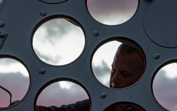 RAM Upload onboard USS Iwo Jima