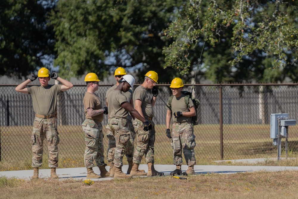 81st Training Wing Airmen build skills in creating communication capabilities