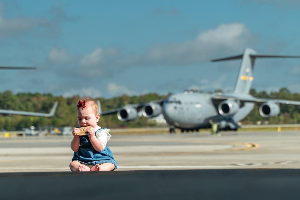 14th AS, 437th AMXS Airmen return home after supporting global mobility mission