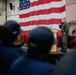 USS Ronald Reagan (CVN 76) hosts an all-hands call