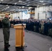 USS Ronald Reagan (CVN 76) hosts an all-hands call