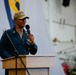 USS Ronald Reagan (CVN 76) hosts an all-hands call