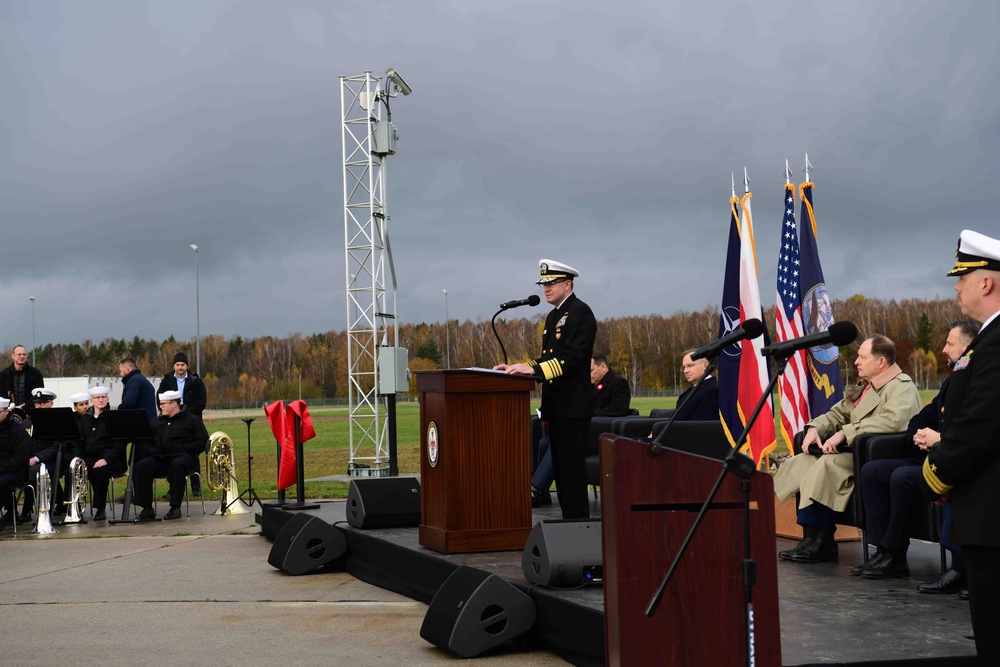 Aegis Ashore Missile Defense System Transfer of Authority