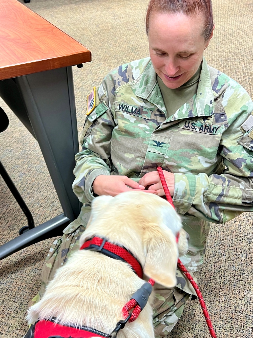 BJACH welcomes new furry, four-legged volunteer