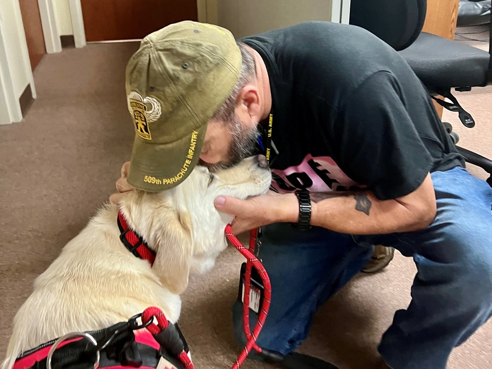 BJACH welcomes new furry, four-legged volunteer