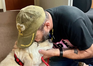 BJACH welcomes new furry, four-legged volunteer