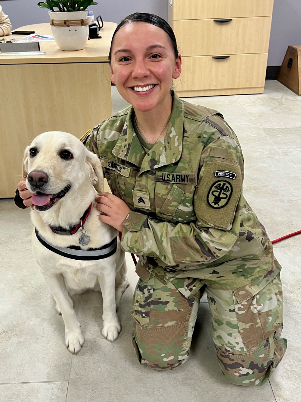 BJACH welcomes new furry, four-legged volunteer