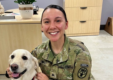 BJACH welcomes new furry, four-legged volunteer