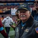 U.S. service members participate in Salute to Service NFL game