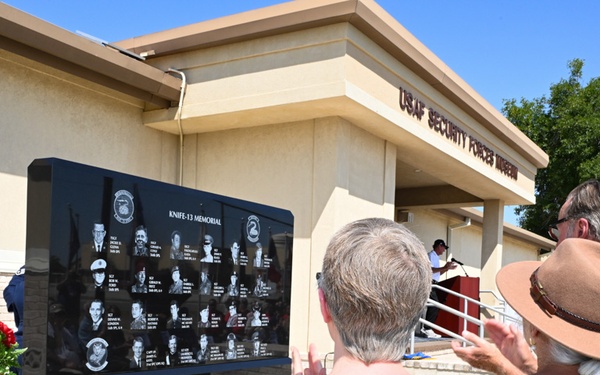 2024 Knife-13 Memorial Dedication Ceremony